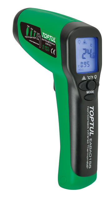 TERMOMETRO NO CONTACTO INFRARROJO 30-550°C - TOPTUL