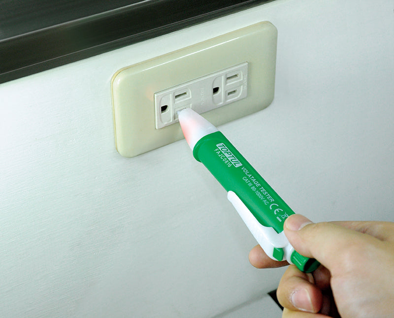 TESTER DE VOLTAJE SIN CONTACTO 80-1000 VAC - TOPTUL