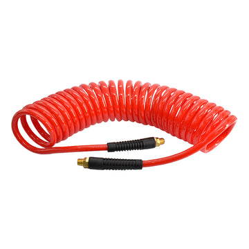 Manguera espiral de 3/8 con accesorios 1/4 de Astro. 