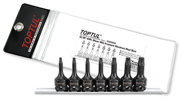 JUEGO 7 COPAS TORX IMPACTO 3/8