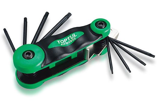 JUEGO 8 LLAVES TORX PEQUEÑAS