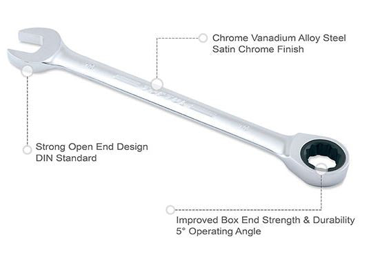 LLAVE RACHE MIXTA MM