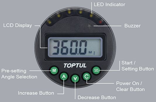 MEDIDOR DIGITAL DE TORQUE ANGULAR