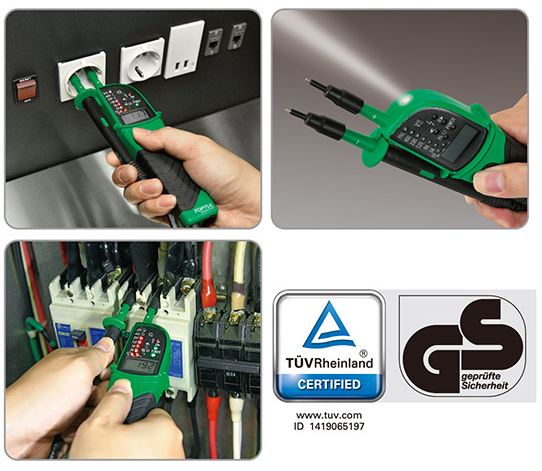 TESTER MULTIFUNCIONAL DISPLAY DIGITAL