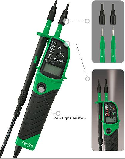 TESTER MULTIFUNCIONAL DISPLAY DIGITAL