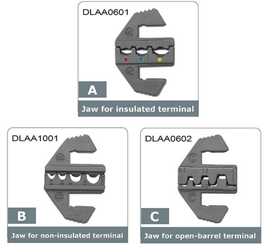 KIT PONCHADORA DE TERMINALES 6 PCS