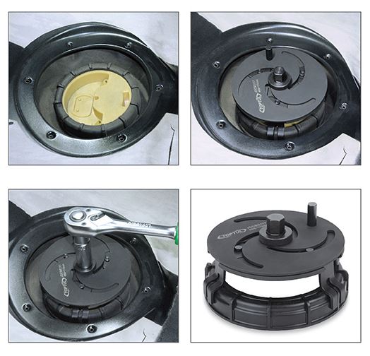 LLAVE AJUSTABLE PARA TAPAS DE COMBUSTIBLE 3 PATAS