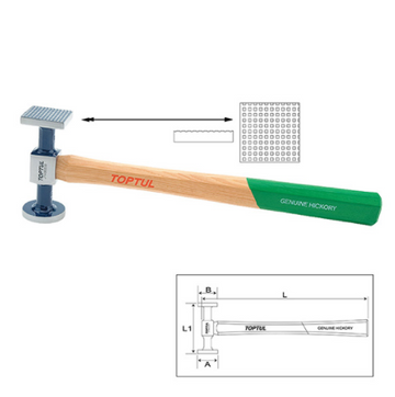 MARTILLO DE LATONERIA GRAFILADO FINO