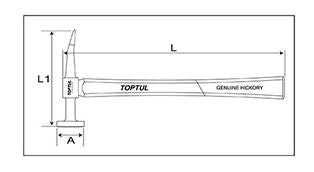 MARTILLO DE LATONERÍA PEÑA CURVO